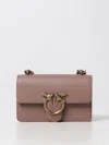 Pinko Love One Mini Bag In 饼干黄