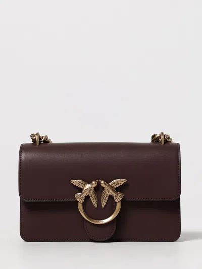 PINKO MINI BAG PINKO WOMAN COLOR BROWN,H25258032