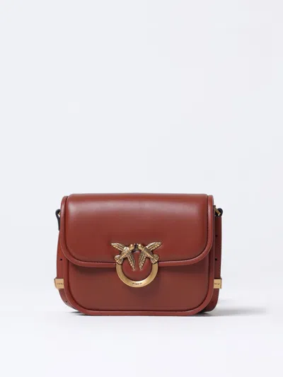 PINKO MINI BAG PINKO WOMAN COLOR BURGUNDY,425496050