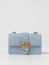 Pinko Mini Bag  Woman Color Gnawed Blue In 浅蓝色