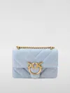 Pinko Mini Bag  Woman Color Gnawed Blue In 浅蓝色