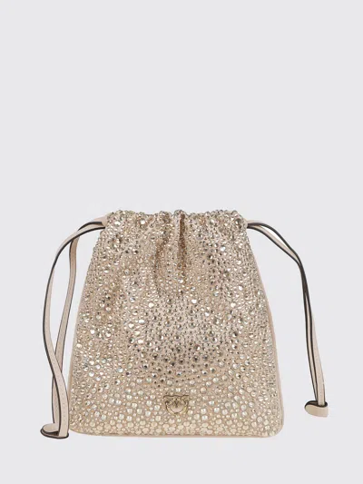 PINKO MINI BAG PINKO WOMAN COLOR GOLD,H54582047