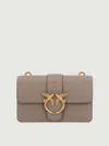 Pinko Mini Bag  Woman Color Leather In Brown