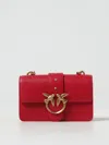 Pinko Bolsa Bandolera - Rojo In Rosso-antique Gold