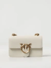 Pinko Classic Love Bag One Simply Crossbody Bags White In White