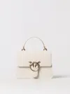 Pinko Love Birds Tote Bag In White