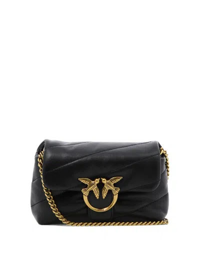 Pinko Mini Crossbody Handbag In Black