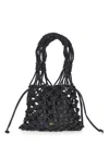 Pinko "mini Crystal" Bag In Black