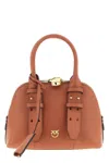 Pinko Buckle-detailing Shoulder Bag In Pink