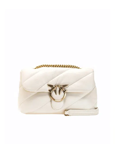 Pinko Mini Fashion Forward Bag For Women In White
