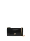 Pinko Borsa A Spalla Horizontal Flat In Black