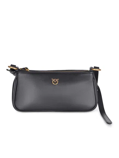 Pinko 'mini Half Moon' Bag In Black