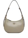 Pinko Mini Love Bag Half Moon Simply In Gray