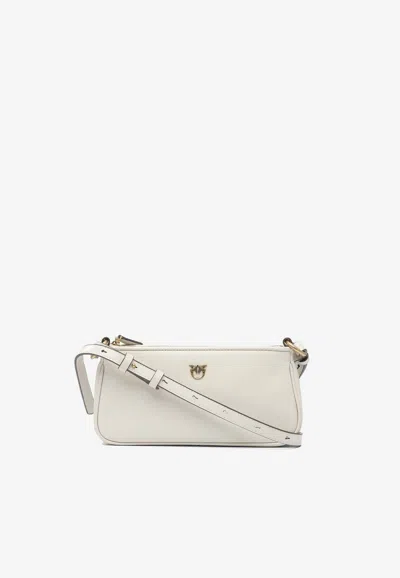 PINKO MINI HALF MOON BAGUETTE CROSSBODY BAG