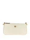 Pinko Mini Half Moon Logo-plaque Cross Body Bag In Neutral
