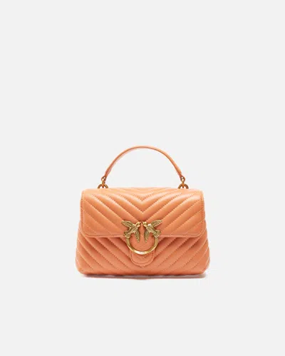 PINKO MINI LADY LOVE BAG PUFF CHEVRON