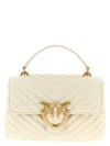 Pinko Mini Lady Love Puff Handbag In Neutral