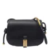Pinko Adjustable Mini Saddle Crossbody Bag In Black