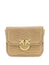 Pinko Love Bag Box Shoulder Bags Beige In Neutral