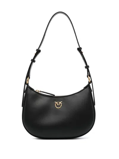 Pinko Mini Love Bag Half Moon Simply In Black