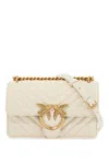 Pinko Chevron Quilted Classic Love Bag One In White
