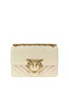Pinko Classic Love Bag One Simply Crossbody Bags White In White