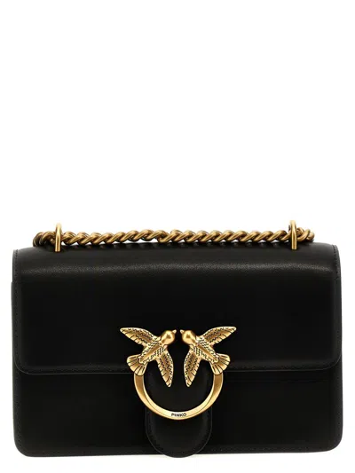 Pinko 'mini Love Bag One Simply' Crossbody Bag In Black