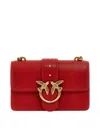 Pinko Love One Mini Cl Vitello Seta In Red