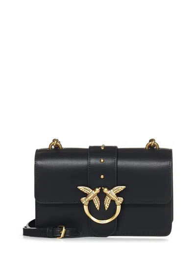 Pinko Mini Love Bag One Simply Shoulder Bag In Black