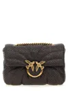 Pinko Mini Love Puff Cross Body Bag In Brown