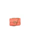Pinko Mini Love Bag Puff Crossbody Bag In Orange