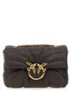Pinko Mini Love Puff Cross Body Bag In Brown
