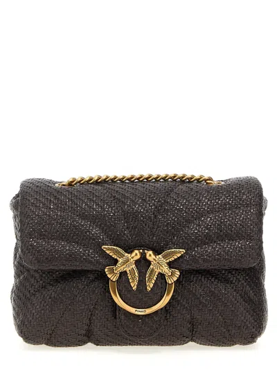Pinko Mini Love Bag Puff Crossbody Bags Brown
