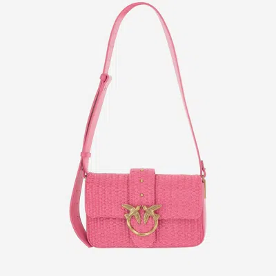 Pinko Mini Love Bag Slouchy Shoulder Bag