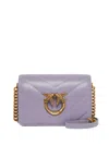 Pinko Mini Love Click Cross Body Bag In Violett