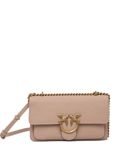 Pinko Mini Love Crossbody Bag In Pink