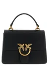 Pinko Mini Love Hand Bags Black In Black