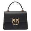 Pinko Mini Love Handbag In Black