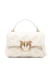 Pinko Mini Love Lady Tote Bag In White