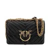 Pinko Love One Classic Shoulder Bag In Black