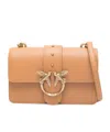 Pinko Love One Classic Cross Body Bag In Brown