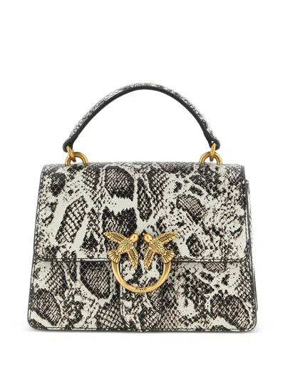 PINKO MINI LOVE ONE LIGHT HANDBAG
