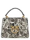 Pinko Mini Love One Light Shoulder Bag In Black