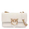 Pinko Mini Love One Soft Crossbody Bag In White