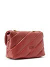 Pinko Mini Love Puff Crossbody Bag In Brown