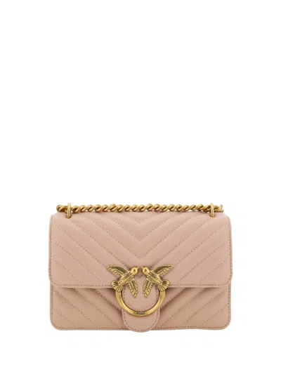 Pinko Mini Love Shoulder Bag In Pink