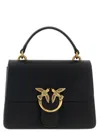 Pinko Logo-buckle Tote Bag In Black