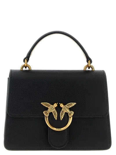 Pinko 'mini Love' Small Handbag In Black