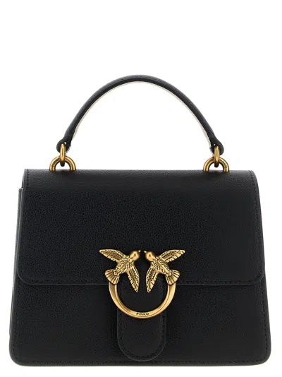 Pinko Mini Love Small Handbag In Black