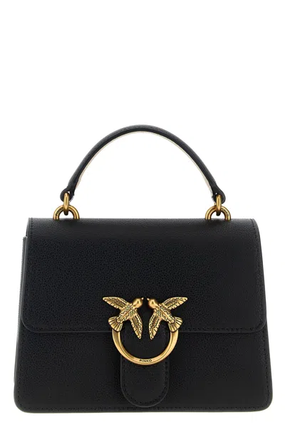 Pinko 'mini Love' Small Handbag In Black